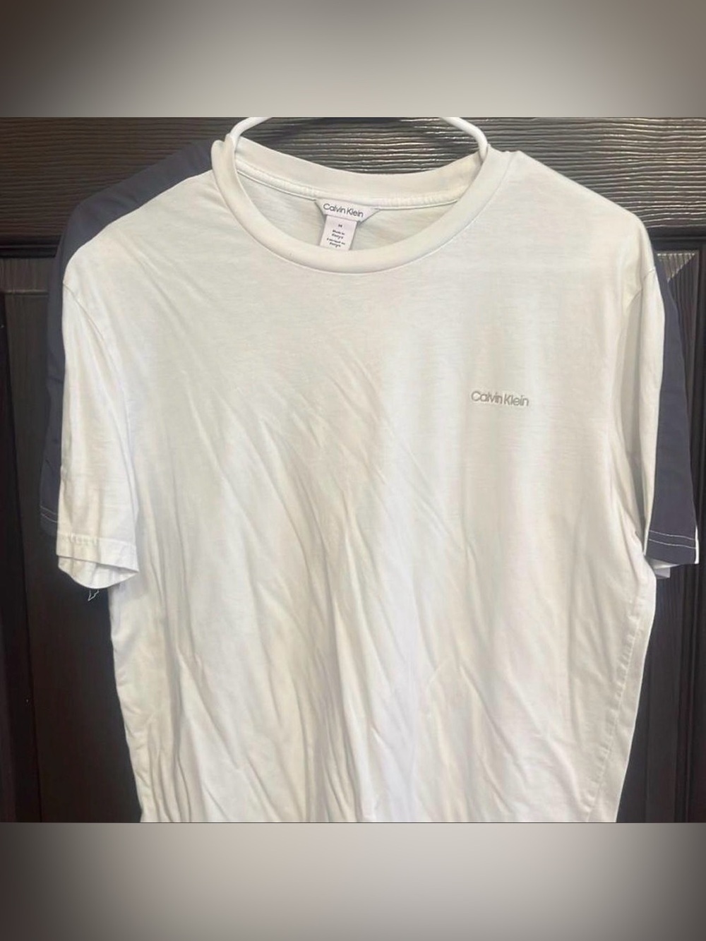 Calvin Klein White Crew Neck T-Shirt